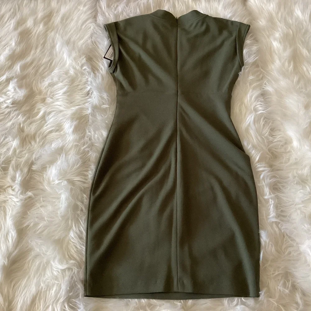 Guess Dress, Size 4, Color Olive Green - Picture 2 of 5